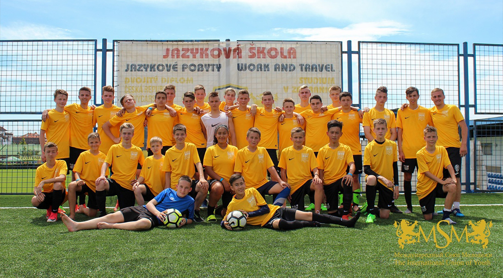 International Summer Football Camp in Prague + English Language Study